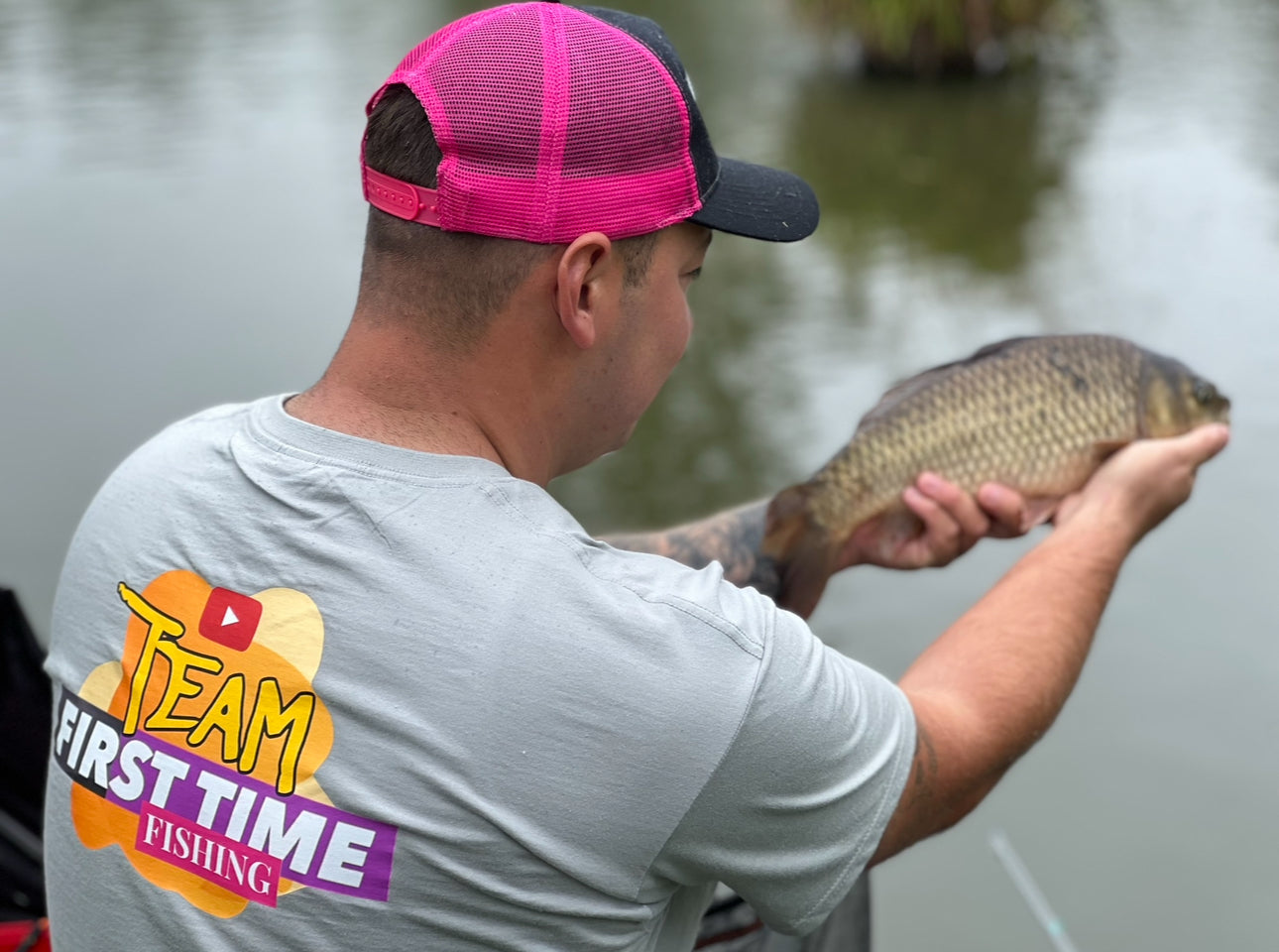 First Time Fishing Match Cap